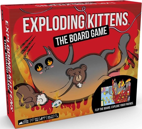 EKEKGBG3 Exploding Kittens: The Board Game published by Exploding Kittens