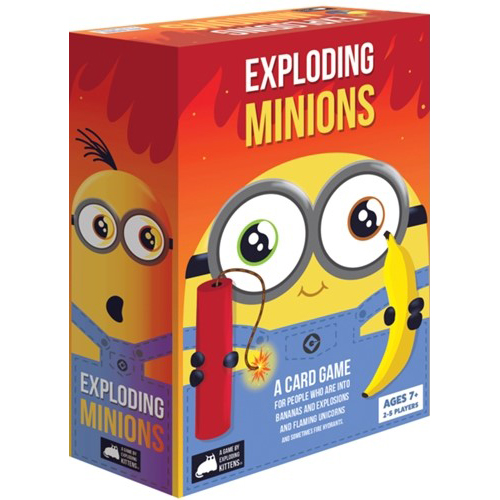 EKEKGMIN1 Exploding Minions Card Game published by Exploding Kittens