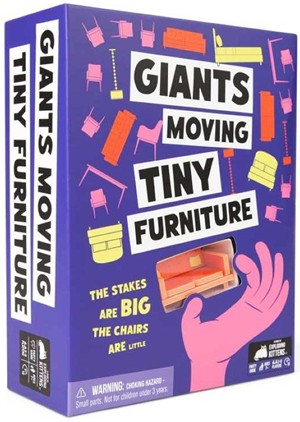 2!EKGMTFCORE3 Giants Moving Tiny Furniture Game published by Exploding Kittens