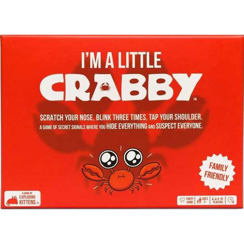 EKIALCCORE5 I'm A Little Crabby Card Game published by Exploding Kittens