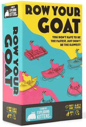 EKPRYGLG4 Row Your Goat Card Game published by Exploding Kittens