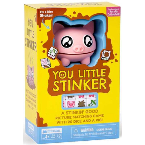 EKPYLSTPIG4 You Little Stinker Card Game: Pig Edition published by Exploding Kittens