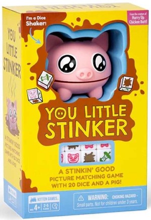 EKPYLSTPIG4 You Little Stinker Card Game: Pig Edition published by Exploding Kittens