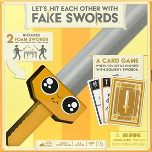 EKSWRDCORELG3 Let's Hit Each Other With Fake Swords Game published by Exploding Kittens