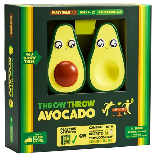 EKTTACORE1 Throw Throw Avocado Card Game published by Exploding Kittens