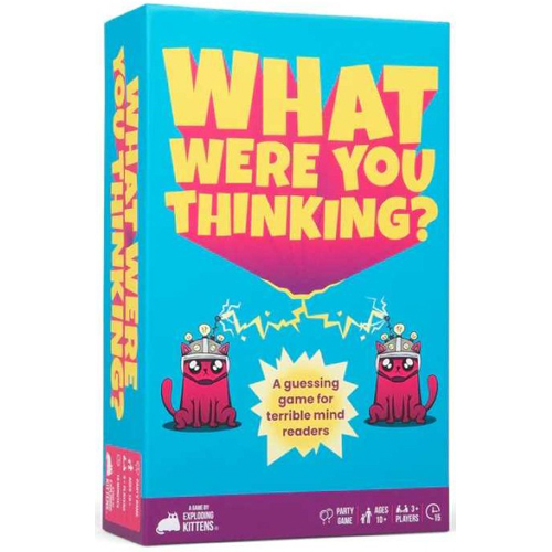 EKWWYTCORE4 What Were You Thinking? Card Game published by Exploding Kittens