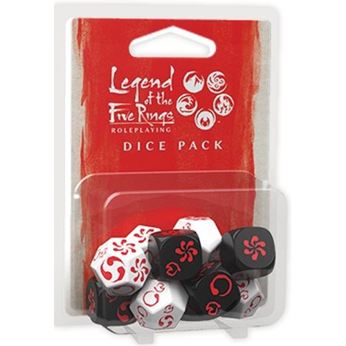 ESL5R03EN Legend Of The Five Rings RPG: Roleplaying Dice Pack published by Edge Entertainment Studio