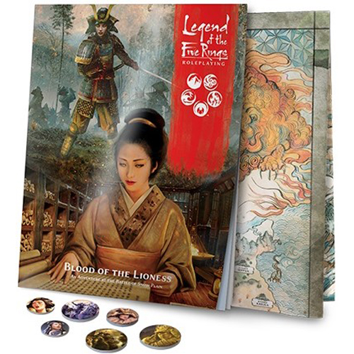 ESL5R15EN Legend Of The Five Rings RPG: Blood Of The Lioness published by Edge Entertainment Studio