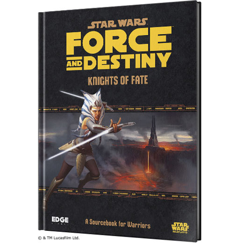 ESSWF11EN Star Wars RPG: Force And Destiny Knights Of Fate: A Sourcebook For Warriors published by Edge Entertainment Studio