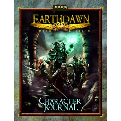FAS14105 Earthdawn RPG 4th Edition: Character Journal published by FASA Games