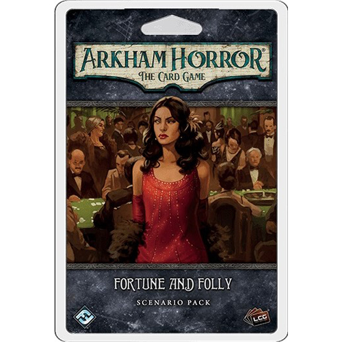 FFGAHC71 Arkham Horror LCG: Fortune And Folly Scenario Pack published by Fantasy Flight Games