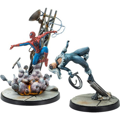 FFGCP37 Marvel Crisis Protocol Miniatures Game: Spider-man And Black Kat Expansion published by Fantasy Flight Games
