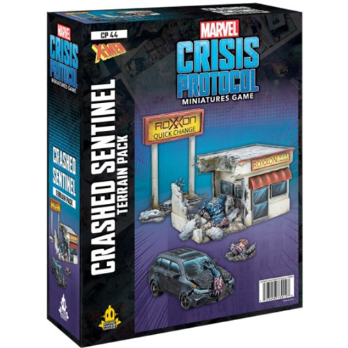 FFGCP44 Marvel Crisis Protocol Miniatures Game: Crashed Sentinel Terrain Pack published by Atomic Mass Games