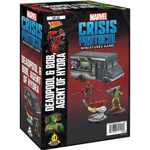 FFGCP45 Marvel Crisis Protocol Miniatures Game: Deadpool And Bob Expansion published by Atomic Mass Games