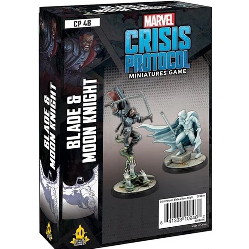 FFGCP48 Marvel Crisis Protocol Miniatures Game: Blade And Moon Knight Expansion published by Fantasy Flight Games
