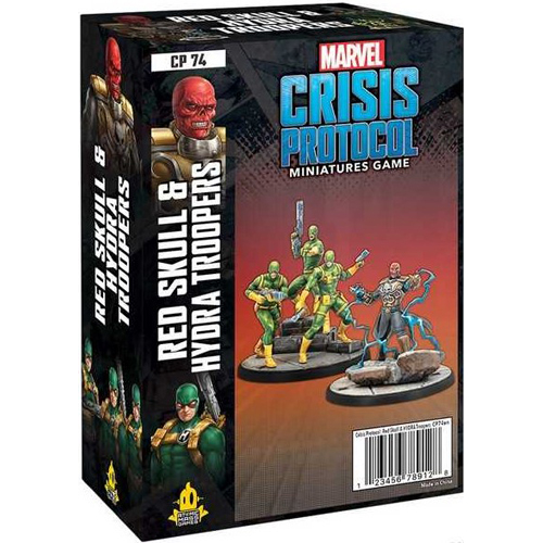 FFGCP74 Marvel Crisis Protocol Miniatures Game: Red Skull And Hydra Troopers Expansion published by Fantasy Flight Games