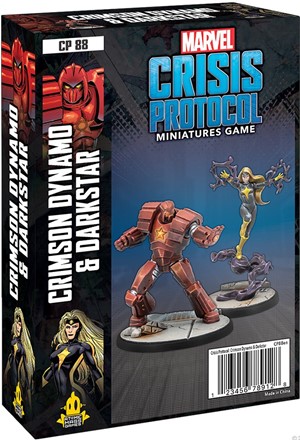 FFGCP88 Marvel Crisis Protocol Miniatures Game: Crimson Dynamo And Dark Star Expansion published by Fantasy Flight Games