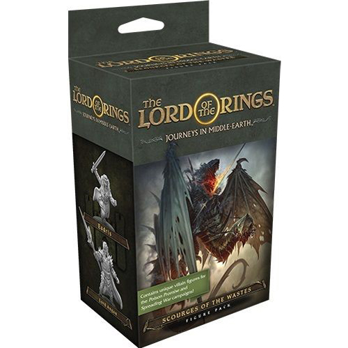 FFGJME10 The Lord Of The Rings: Journeys In Middle-Earth Board Game: Scourges Of The Wastes Figure Pack published by Fantasy Flight Games