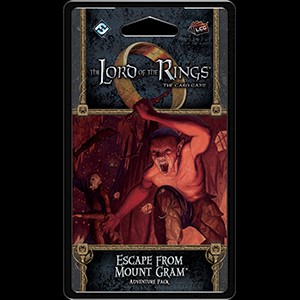 2!FFGMEC40 The Lord Of The Rings LCG: Escape From Mount Gram Adventure Pack published by Fantasy Flight Games