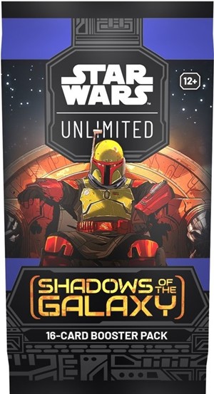 FFGSWH0202S Star Wars: Unlimited Shadows Of The Galaxy Booster Pack published by Fantasy Flight Games