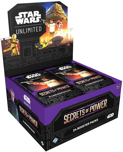 Star Wars: Unlimited Secrets Of Power Booster Display