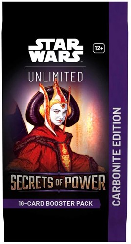 FFGSWH0606S Star Wars: Unlimited Secrets Of Power Carbonite Booster Pack published by Fantasy Flight Games