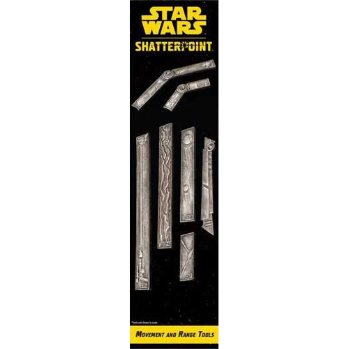FFGSWP100 Star Wars: Shatterpoint: Range And Movement Tools published by Fantasy Flight Games