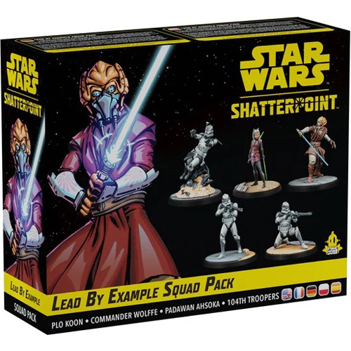 FFGSWP11 Star Wars: Shatterpoint: Lead By Example (Plo Kloon Squad Pack) published by Fantasy Flight Games