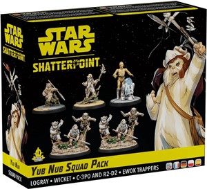 FFGSWP39 Star Wars: Shatterpoint: Yub Nub - Logray Squad Pack published by Fantasy Flight Games
