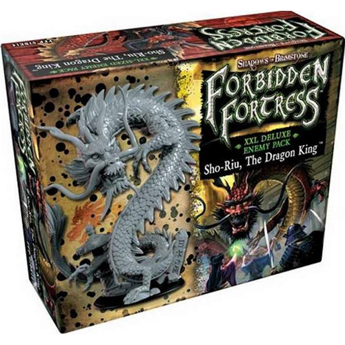 FFP07DE14 Shadows Of Brimstone Board Game: Sho-Riu The Dragon King Deluxe Enemy Pack published by Flying Frog Productions