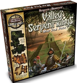 FFP07MTP02 Shadows Of Brimstone Board Game: Valley Of The Serpent Kings Map Tile Pack published by Flying Frog Productions