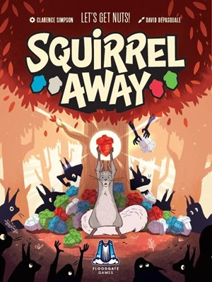 FGGSQ Squirrel Away Board Game published by Floodgate Games