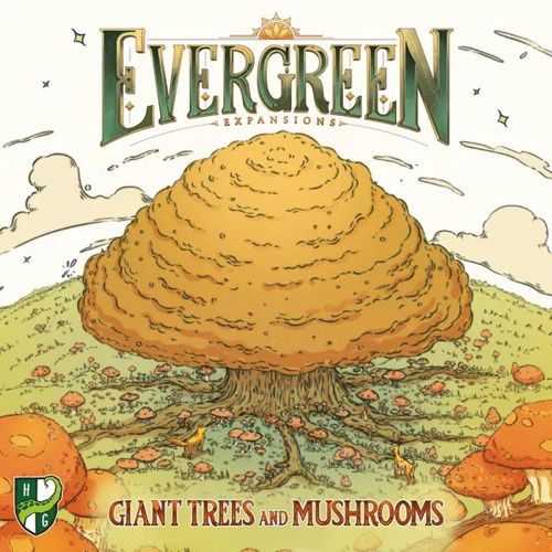 FLAHG225 Evergreen Board Game: Giant Trees And Mushrooms Expansion published by Horrible Games
