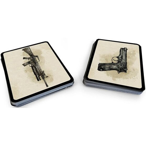 FLFT2K004 Twilight 2000 RPG: Weapon Cards published by Free League Publishing