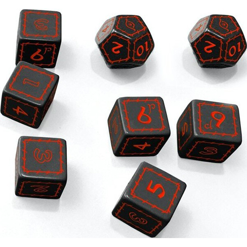 FLFTOR007 The One Ring RPG: Black Dice Set published by Free League Publishing