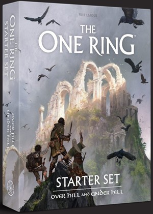 FLFTOR019 The One Ring RPG: Starter Set - Over Hill And Under Hill published by Free League Publishing