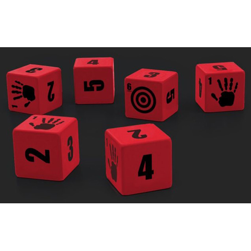FLFTWD006 The Walking Dead Universe RPG: Core Stress Dice Set published by Free League Publishing