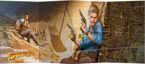 FLPOGA003 Outgunned RPG: Adventure Screen published by Two Little Mice