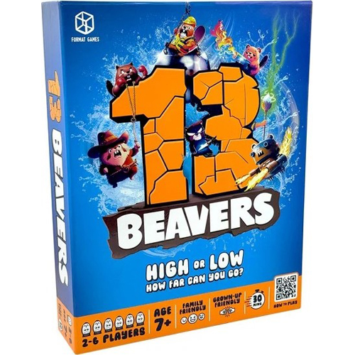 FMG13B 13 Beavers Card Game published by Format Games