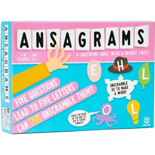 FMGAS0322 Ansagrams Card Game published by Format Games