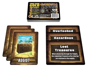 FRE102425 Incan Gold Card Game: New Dangers Expansion published by FRED Distribution
