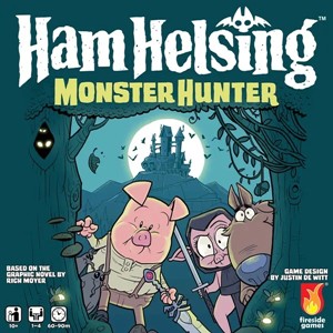 FSD1023 Ham Helsing Board Game published by Fireside Games