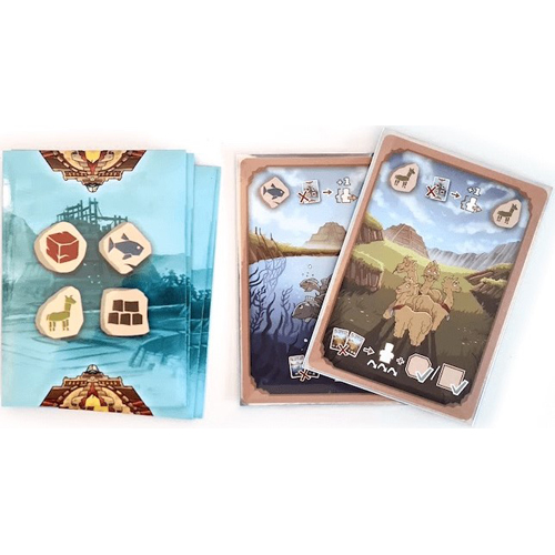 FTG145659 Caral Board Game: Premium Card Sleeves published by Funtails