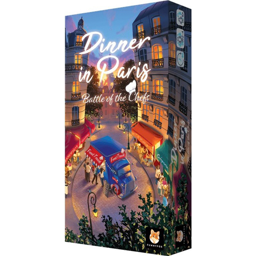 FUFDIBATTLE Dinner In Paris Board Game: Battle Of The Chefs Expansion published by Funnyfox