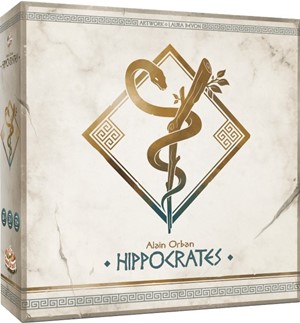2!GABPAR08 Hippocrates Board Game published by Game Brewer