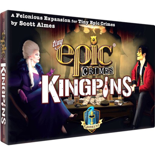 GAMTECKP Tiny Epic Crimes Card Game: Kingpins Expansion published by Gamelyn Games