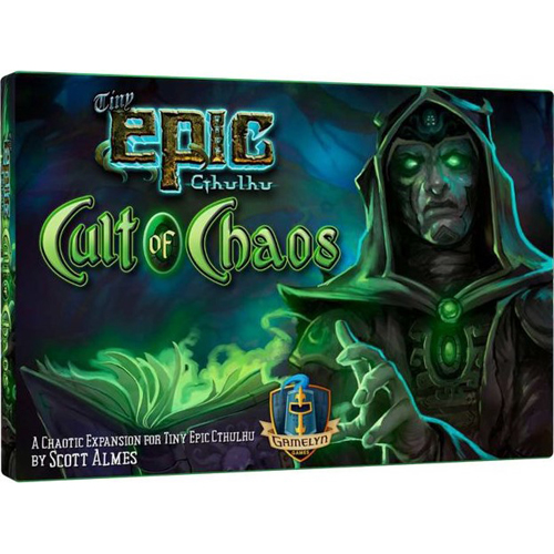 GAMTECTCC Tiny Epic Cthulhu Card Game: Cult Of Chaos Expansion published by Gamelyn Games