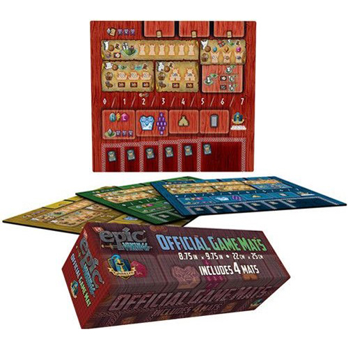 GAMTEVA02 Tiny Epic Vikings Card Game: 4 Pack Clan Mats published by Gamelyn Games