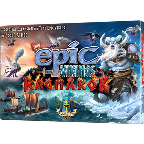 GAMTEVRG Tiny Epic Vikings Card Game: Ragnarok Expansion published by Gamelyn Games