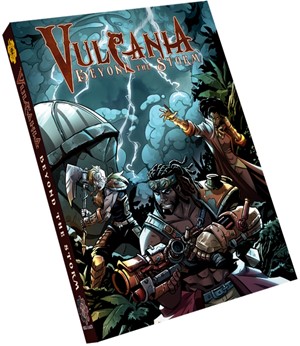 2!GEAVUL007 Vulcania RPG: Beyond The Storm Sourcebook published by Gear Games